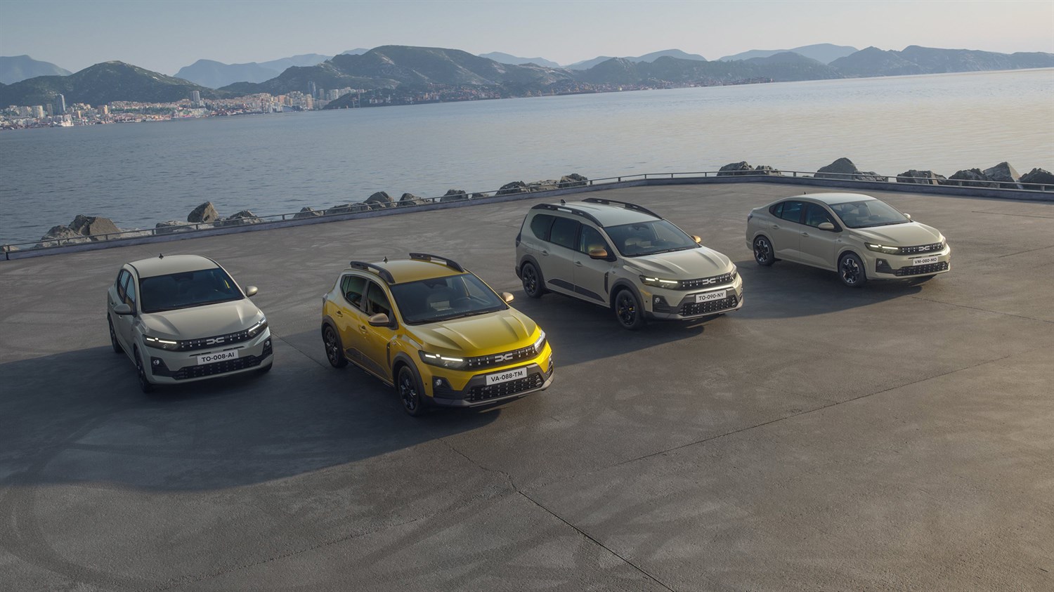 new Dacia models - Sandero, Sandero Stepway, Jogger and Logan