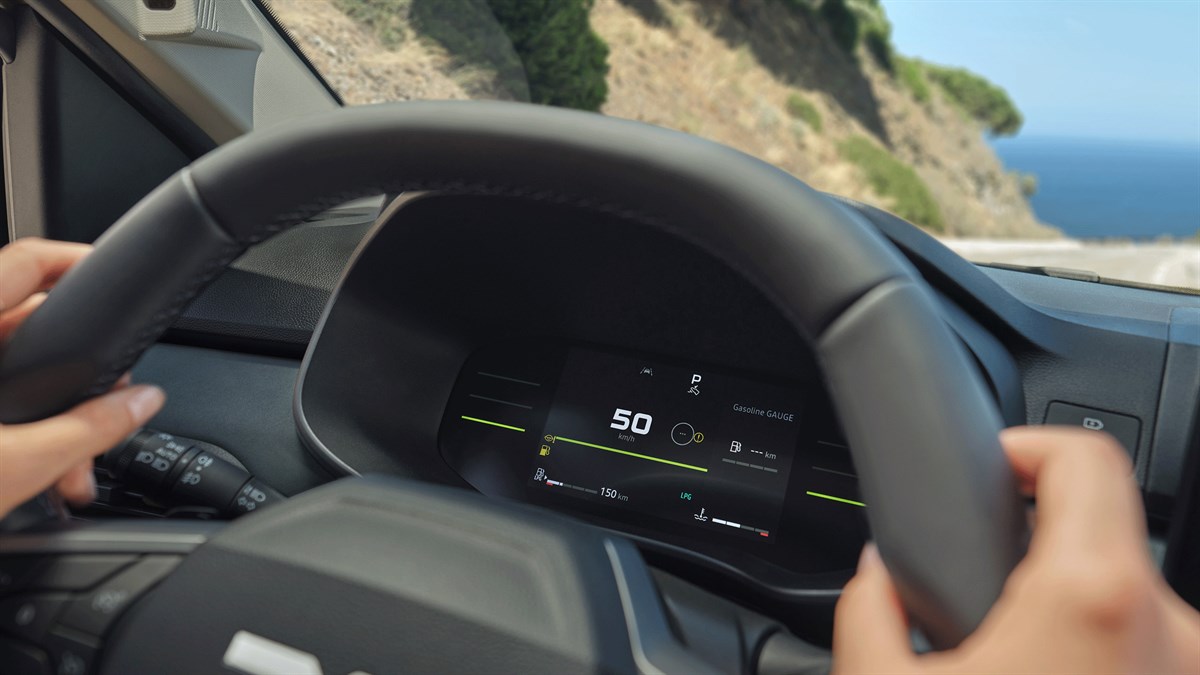 new Dacia range - Dashboard