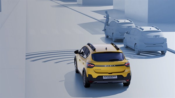 new Dacia range - driver-assistance systems