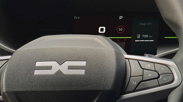 7" digital instrument panel - Dacia Sandero